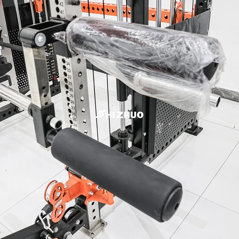 Shizhuo Hot Selling Gym Equipment Power Cage Bird Multi Station Functional Squat Rack Smith Machine for Gym Club - Image 3