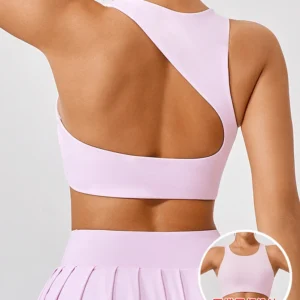 Shockproof Fitness Crop Top Women Quick-Dry Yoga Clothes Women Sports Underwear Workout Gym Top Backless Sports Bra
