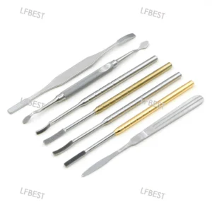 Rhinoplasty Nasal Bone File Rubbing Knife Cosmetic Surgery Stainless Steel Bone Rubbing Nasal Cavity Double-Headed Tool Mesh Too